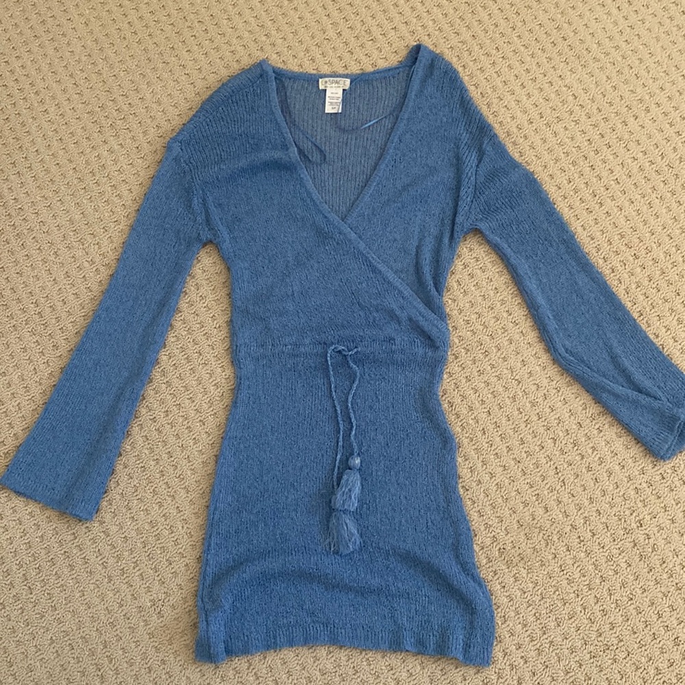 New LSPACE topanga knit cover up SMALL